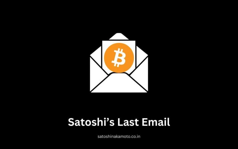 Satoshi Nakamoto's Last Email